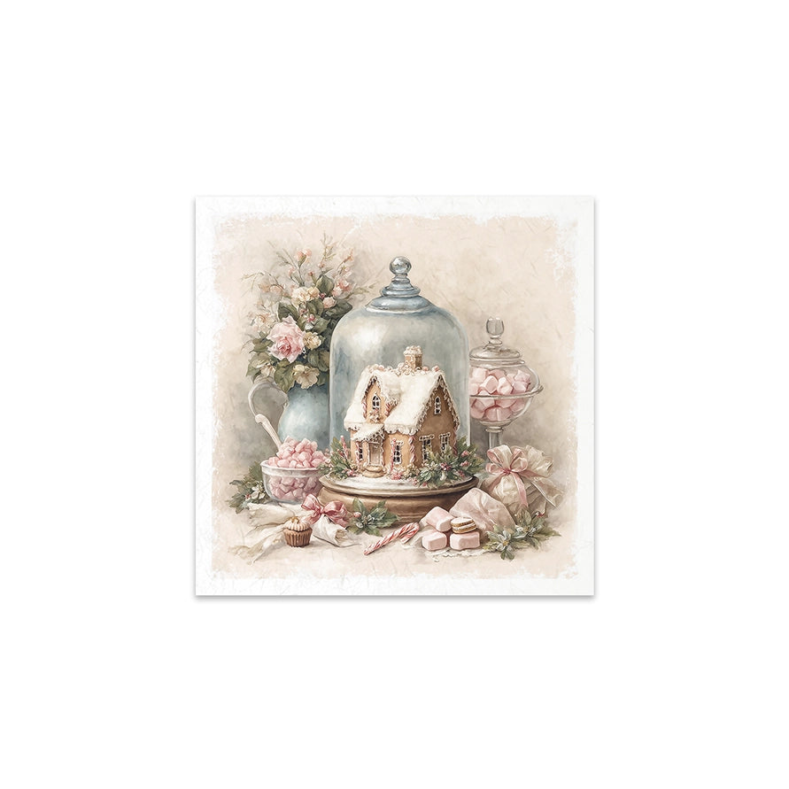 ITD Collection Winter Rose Decoupage Rice Paper Set – 6 Designs (RSM301)