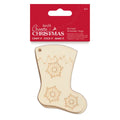 4 x Etched Wooden Tags