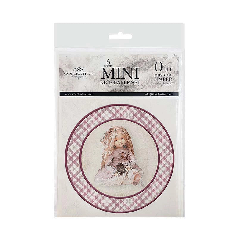 ITD Collection Decoupage Rice Paper Mixed Design Set – 6 Designs (RSM048)