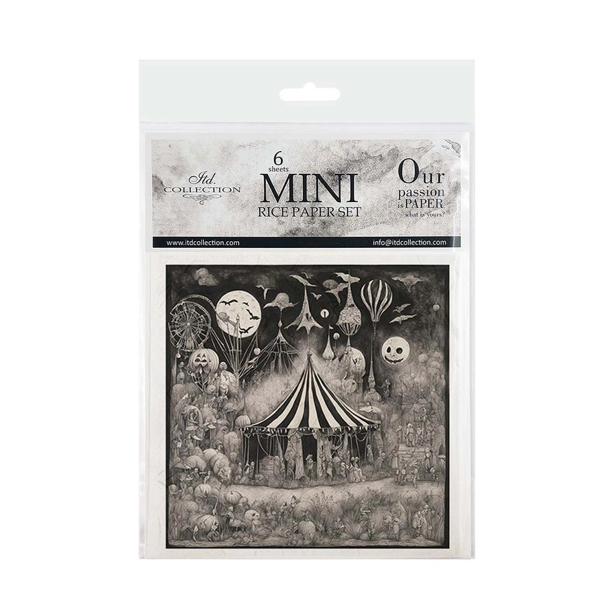 ITD Collection Tales from the Dark Fair Decoupage Rice Paper Set – 6 Designs (RSM155)