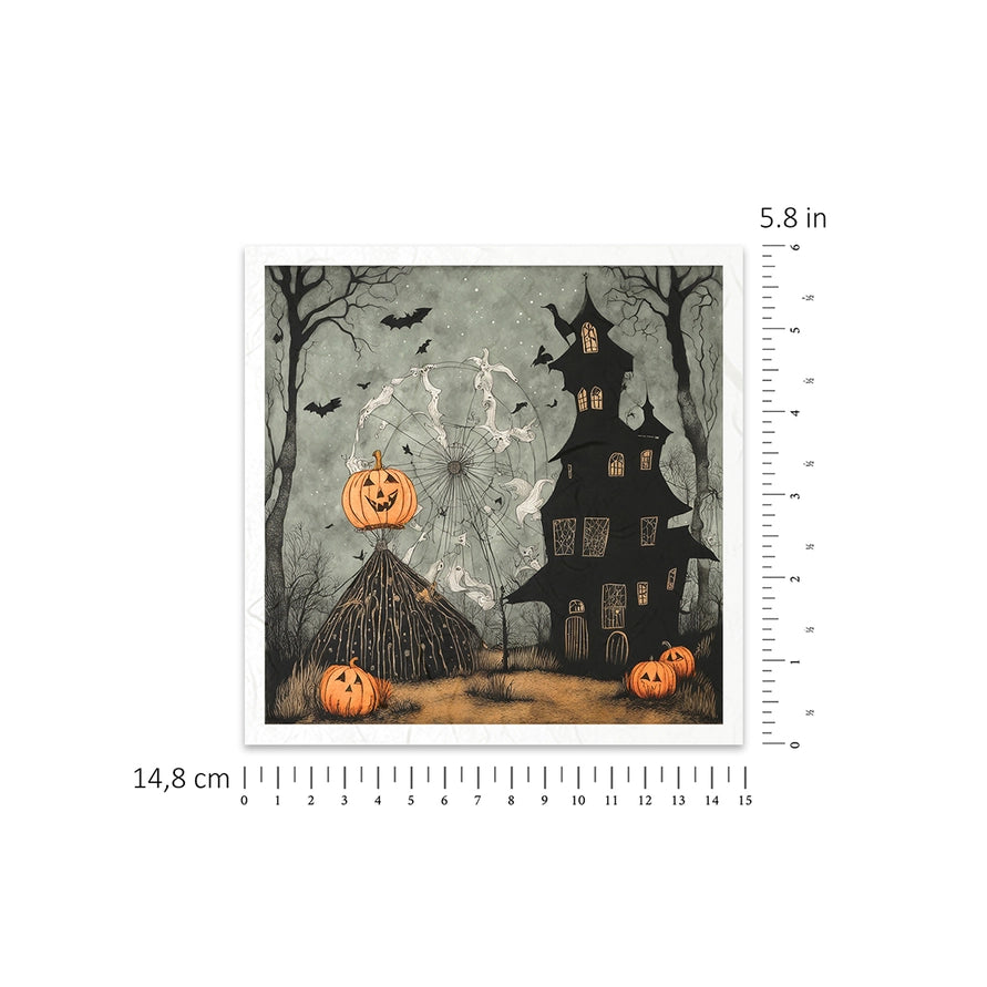 ITD Collection Tales from the Dark Fair Decoupage Rice Paper Set – 6 Designs (RSM153)