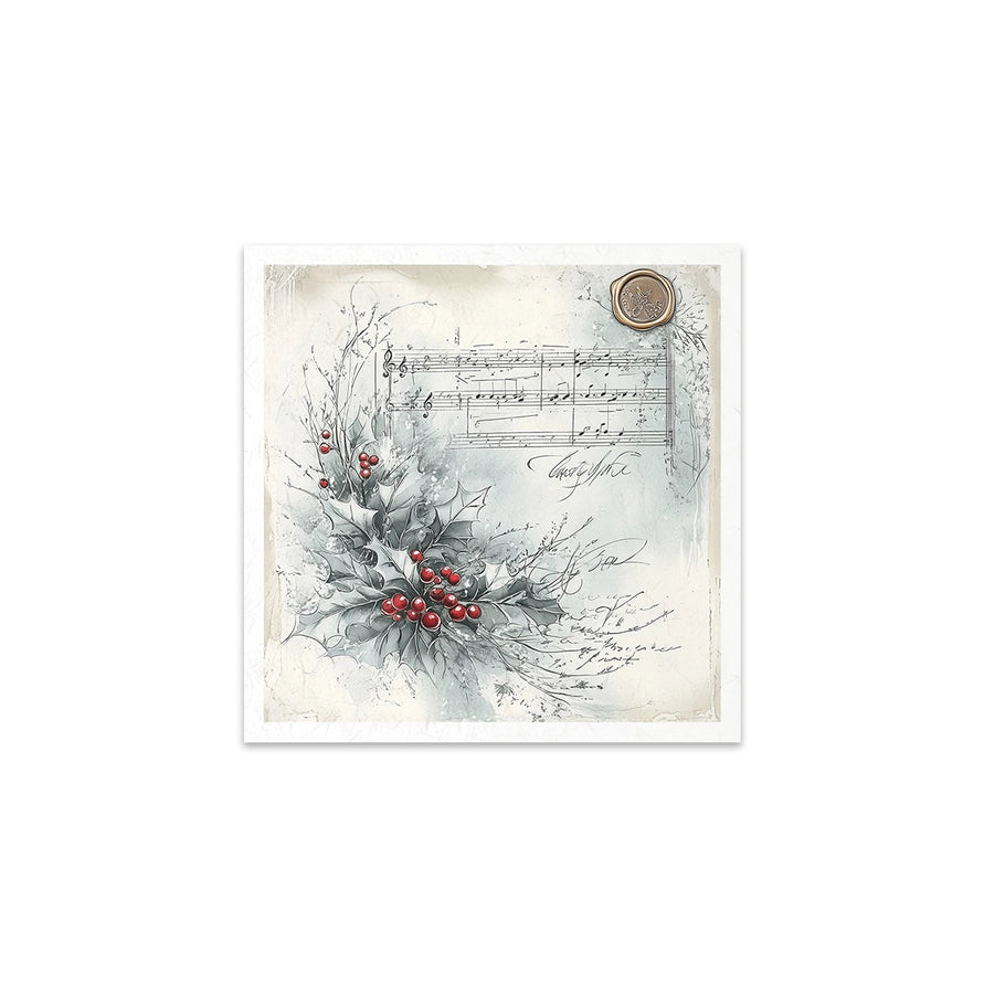 ITD Collection Winter's Tale Decoupage Rice Paper Set – 6 Designs (RSM194)