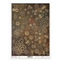⚙️ ITD Collection Rice Paper For Decoupage R1113 – Steampunk