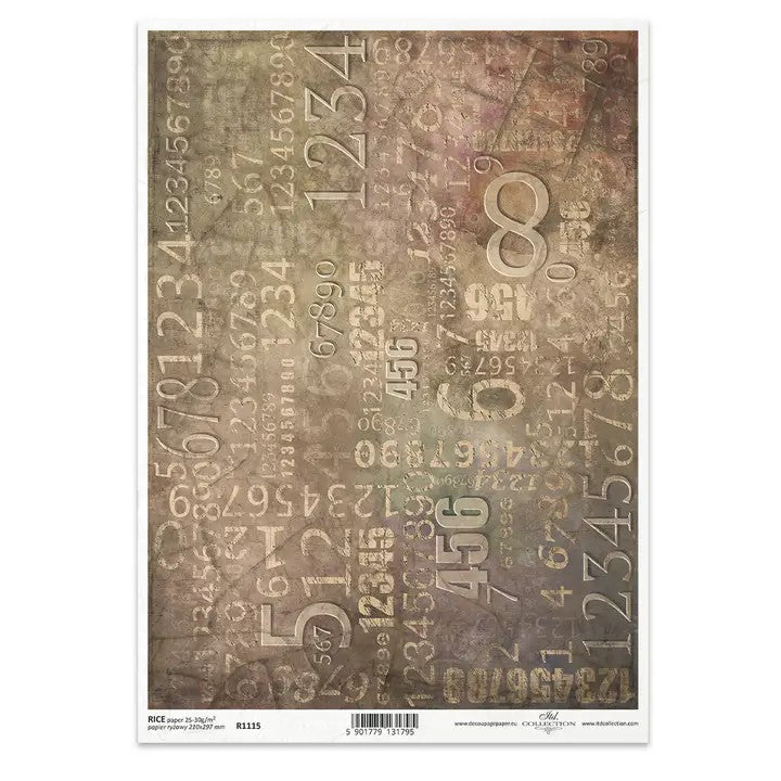 ✨ ITD Collection Rice Paper For Decoupage R1115 – Steampunk ✨