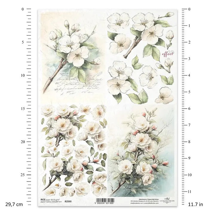 ITD Collection Rice Paper For Decoupage R2590 – Cottage in the Country