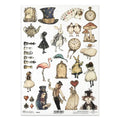 ✨ ITD Collection Rice Paper For Decoupage R2629 – Alice's Magic – Elements