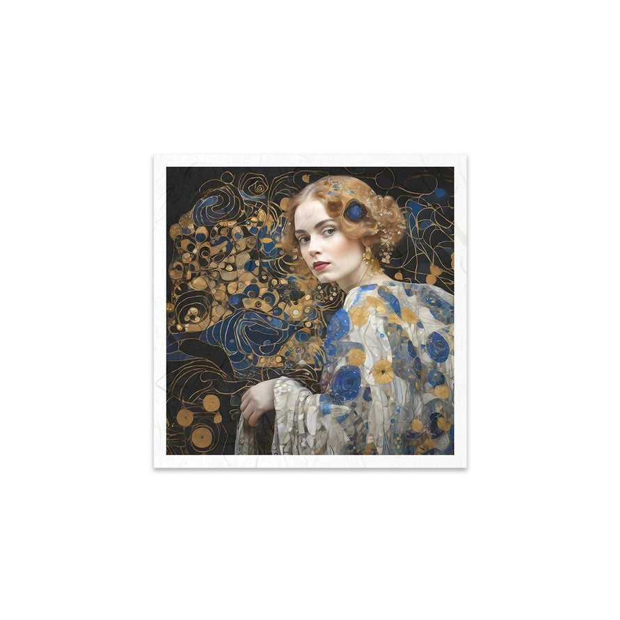 ITD Collection Rice Paper Set — Inspired By Klimt RSM127 | 6 Sheets 15×15cm