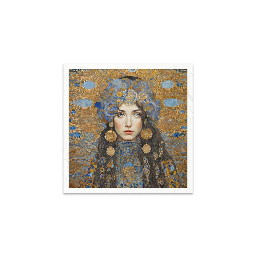 ITD Collection Rice Paper Set — Inspired By Klimt RSM127 | 6 Sheets 15×15cm