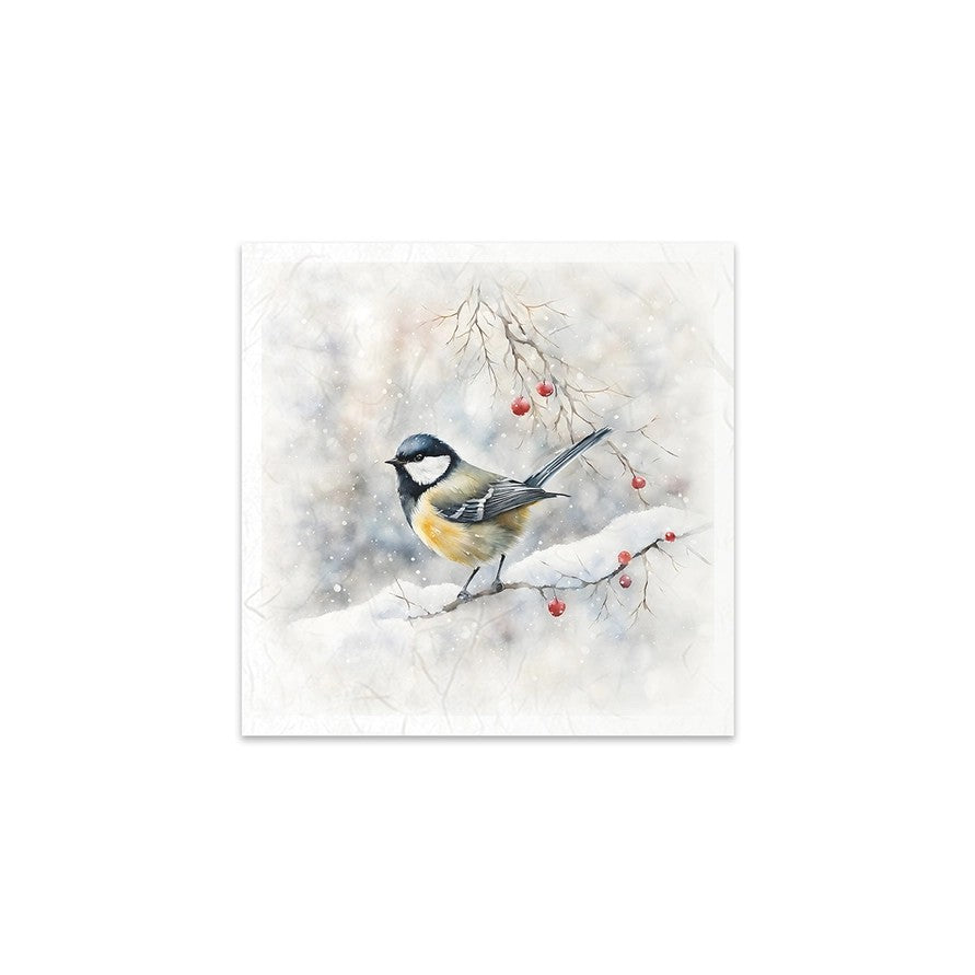 ITD Collection — Rice Paper Set RSM148 — Botanical Garden in Winter
