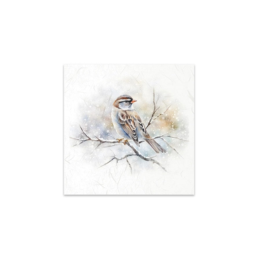 ITD Collection — Rice Paper Set RSM148 — Botanical Garden in Winter