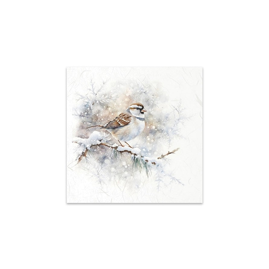 ITD Collection — Rice Paper Set RSM148 — Botanical Garden in Winter