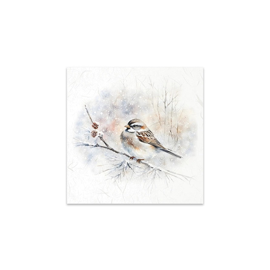 ITD Collection — Rice Paper Set RSM148 — Botanical Garden in Winter