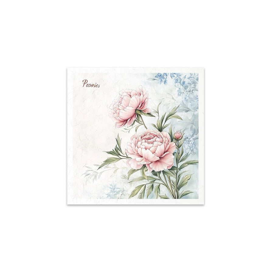 ITD Collection — Rice Paper Set RSM177 — Floral Shabby Chic