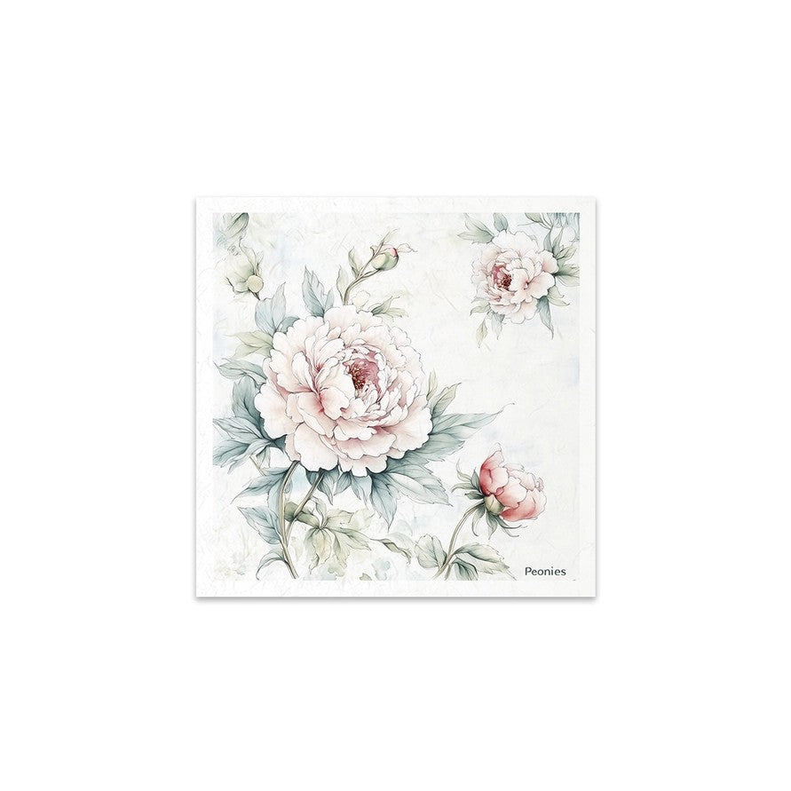 ITD Collection — Rice Paper Set RSM177 — Floral Shabby Chic