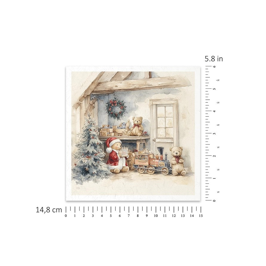 ITD Collection — Rice Paper For Decoupage RSM193 — Winter’s Tale