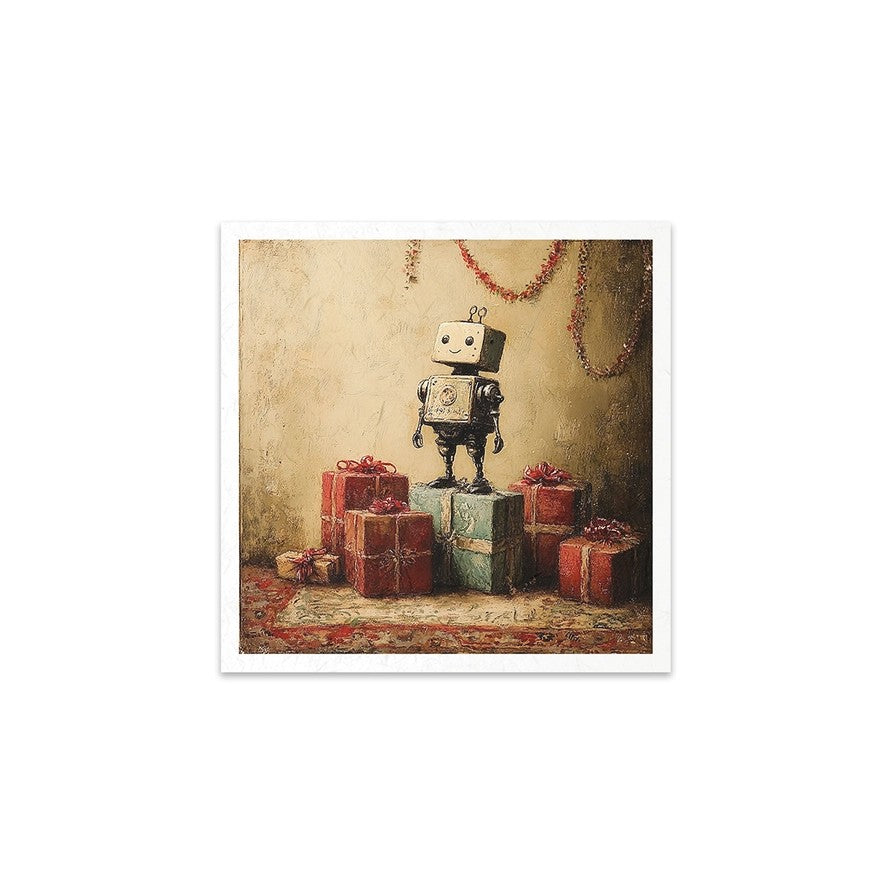 ITD Collection 'Retro Toys' Mini Rice Paper Set — 6 Sheets 15x15cm / 5.8x5.8" — RSM198