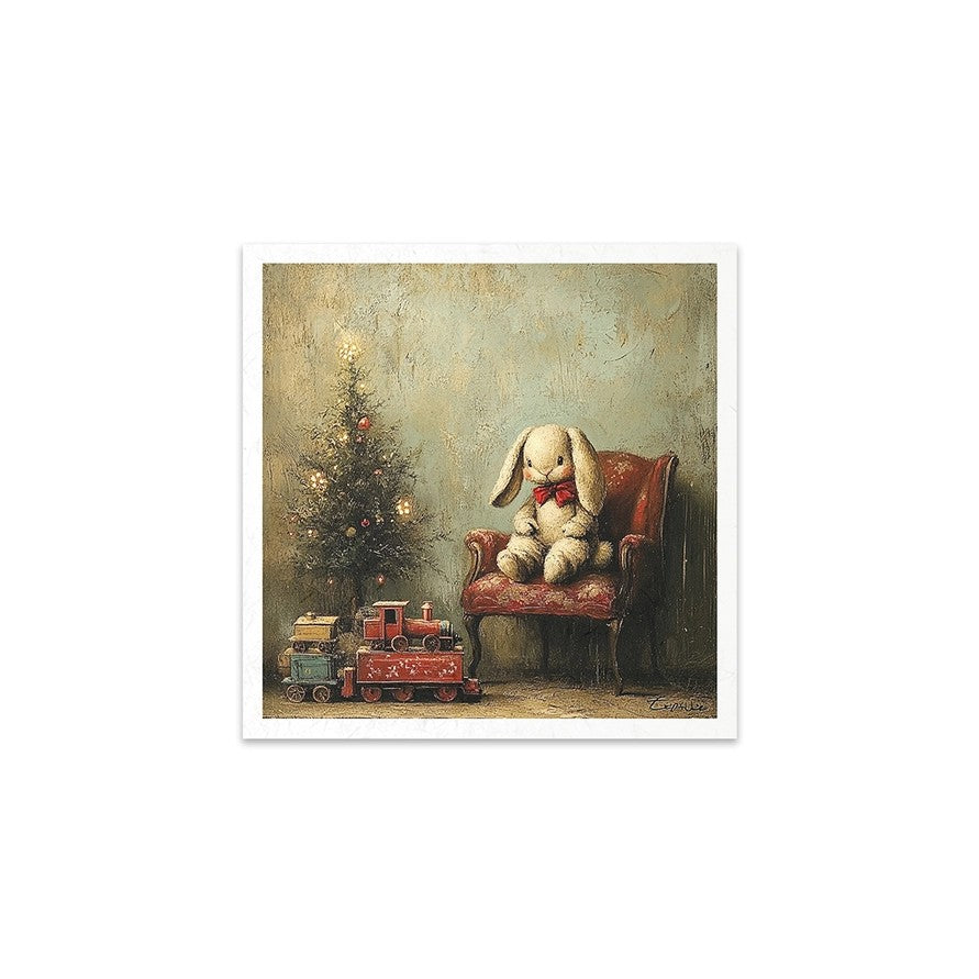 ITD Collection 'Retro Toys' Mini Rice Paper Set — 6 Sheets 15x15cm / 5.8x5.8" — RSM198