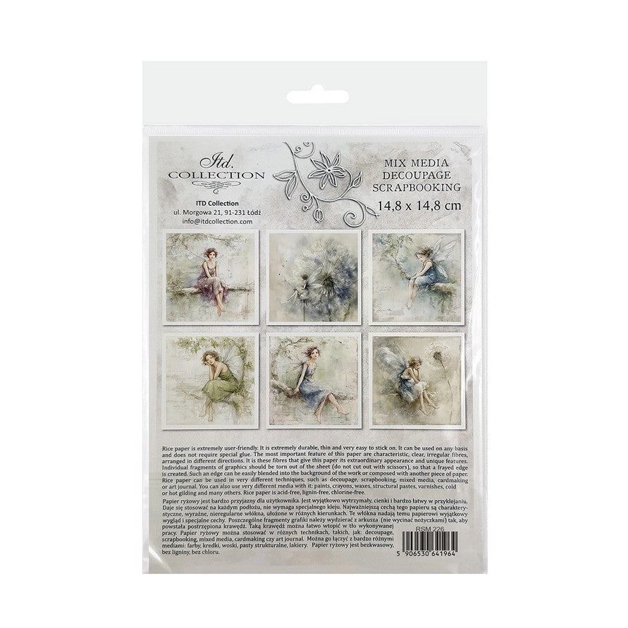 ✨ ITD Collection 'Four Elements – Air' Mini Rice Paper Set — RSM237
