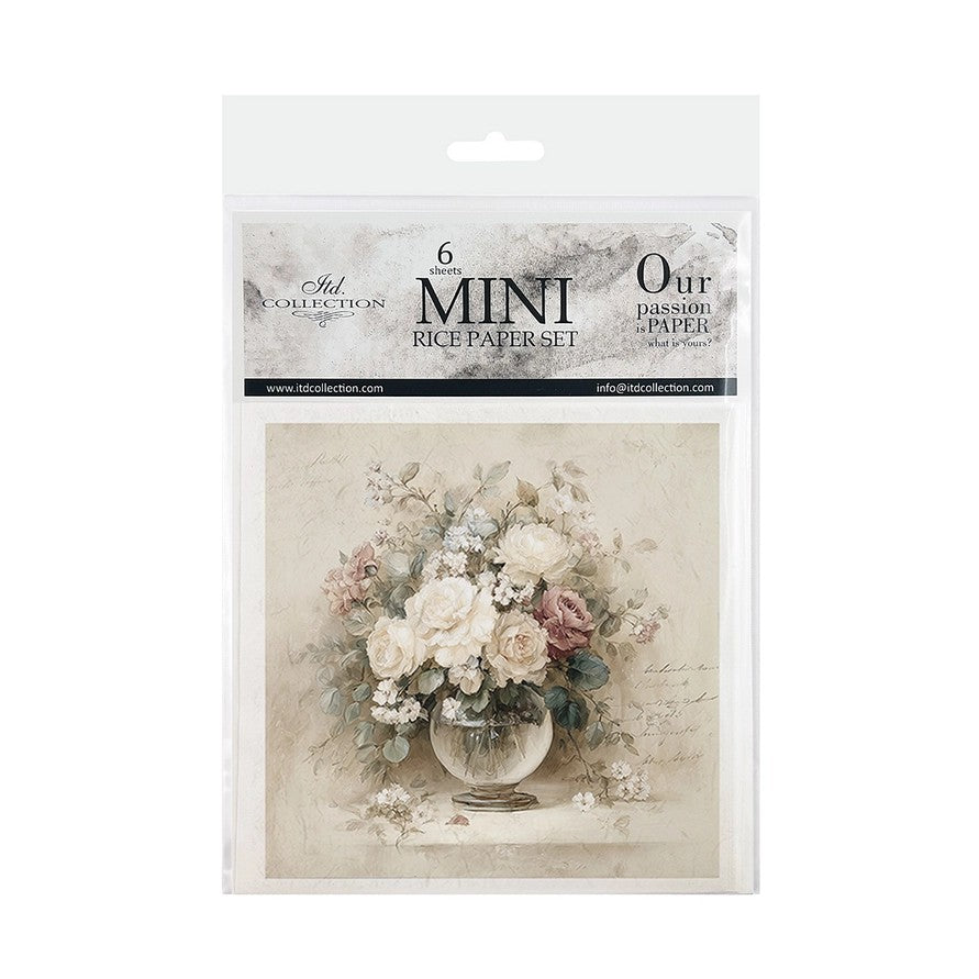 ITD Collection 'Written in Flowers' Mini Rice Paper Set — RSM260