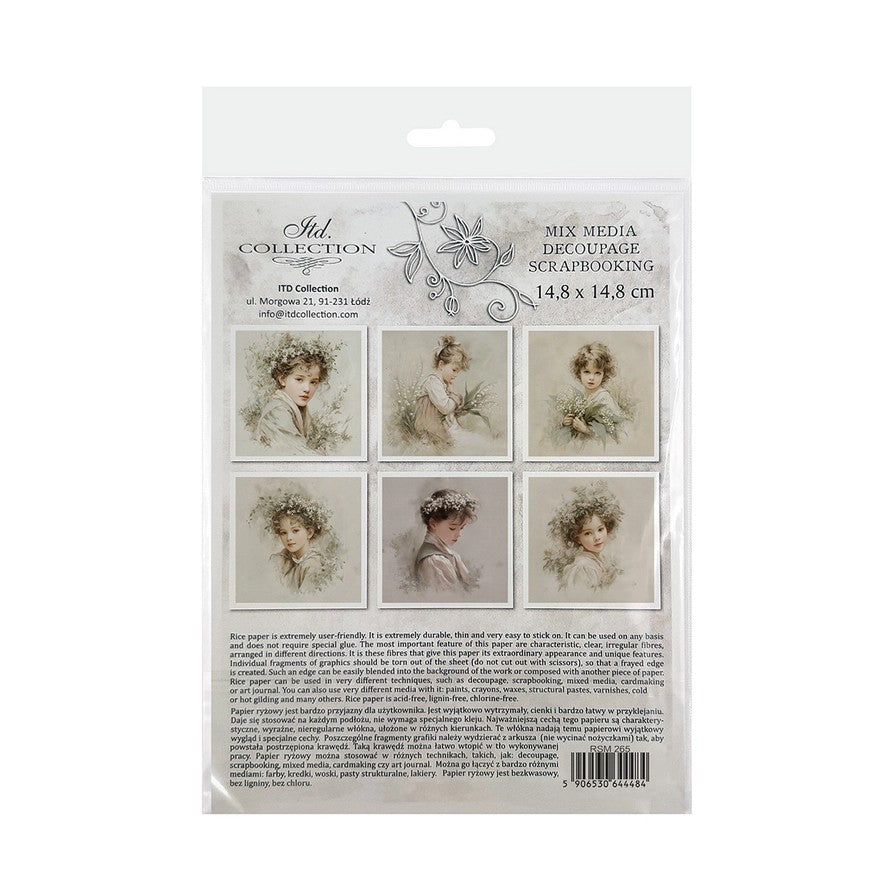 ✨ ITD Collection – 'Written in Flowers' Mini Rice Paper Set – RSM265