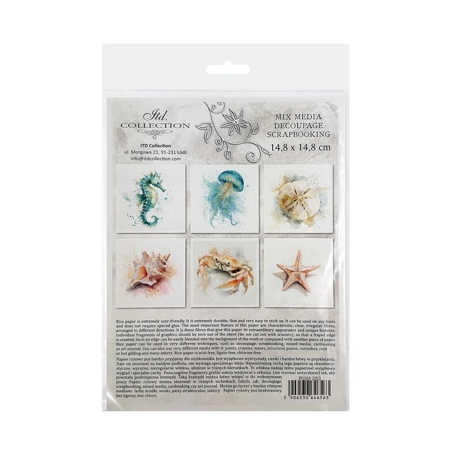 ITD Collection – 'Tropical Dreams' Mini Rice Paper Set • RSM283
