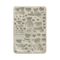 Stamperia The Owl's House Teddy Bears A5 Silicone Mould (KACMA557)