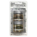 Tim Holtz Distress Holiday Sparkle Set — Tinsel & Garland Glitter | Vintage Metallic Shimmer