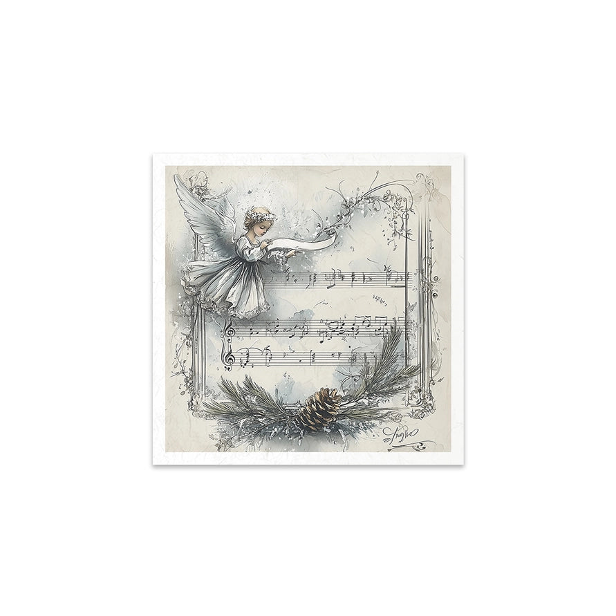 ITD Collection Winter's Tale Decoupage Rice Paper Set – 6 Designs (RSM194)
