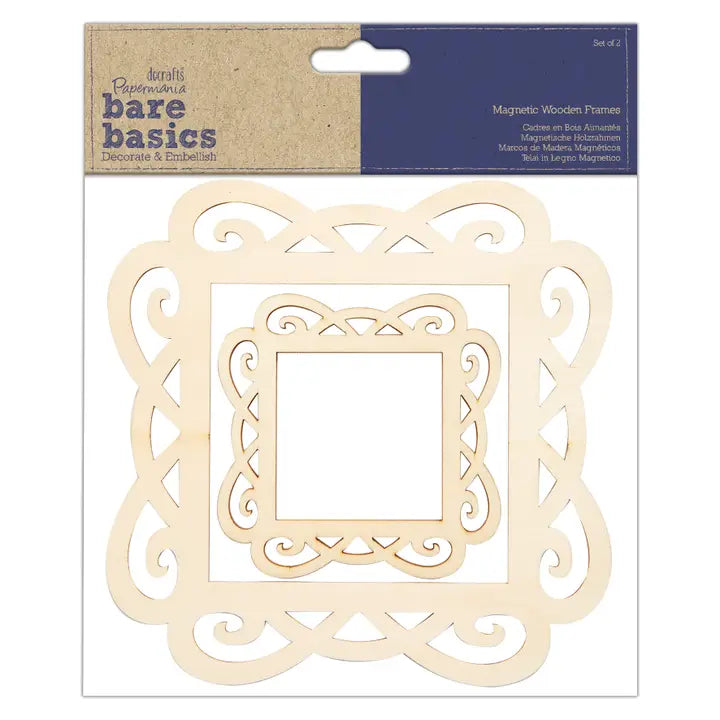 Magnetic Wooden Frames (2pcs)