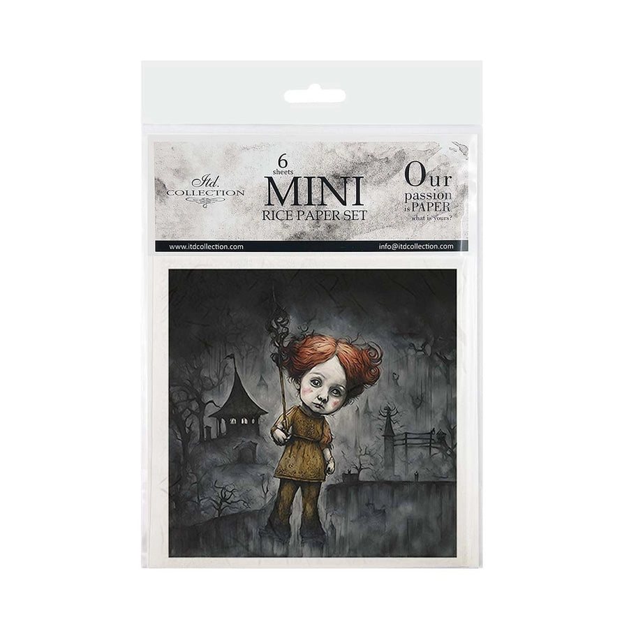 ITD Collection Tales from the Dark Fair Decoupage Rice Paper Set – 6 Designs (RSM154)
