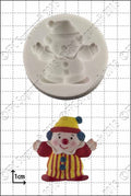 Clown Silicone Mould — Classic Circus Character by FPC Sugarcraft