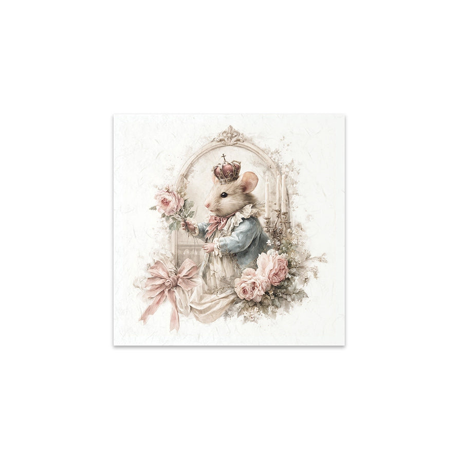 ITD Collection Winter Rose Nutcracker Decoupage Rice Paper Set – 6 Designs (RSM308)