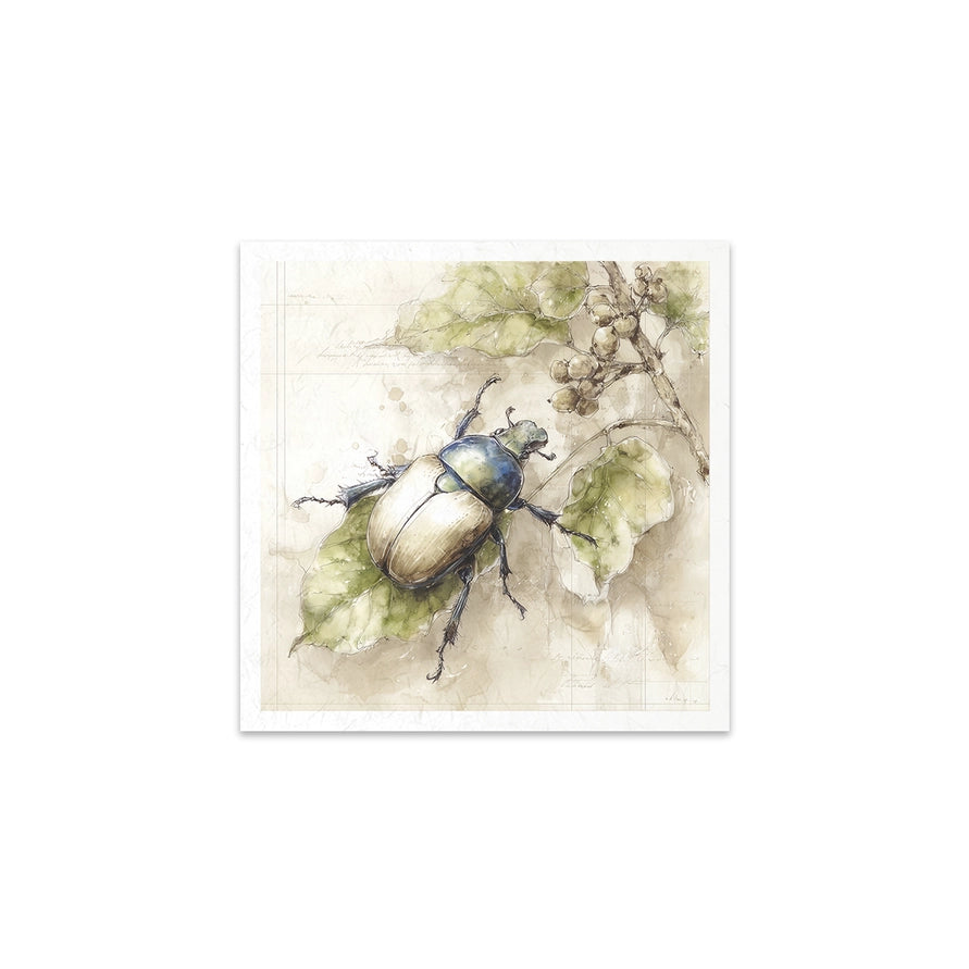 ITD Collection Four Elements Earth Decoupage Rice Paper Set – 6 Designs (RSM223)