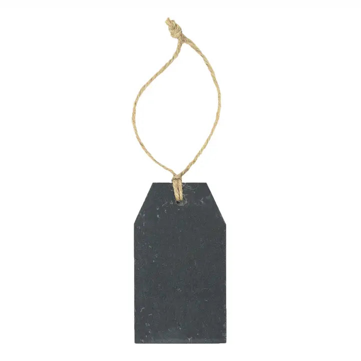 Natural Slate Hanging Tag — 5 × 9cm