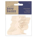 Wooden Shapes (6pcs) Fairies.