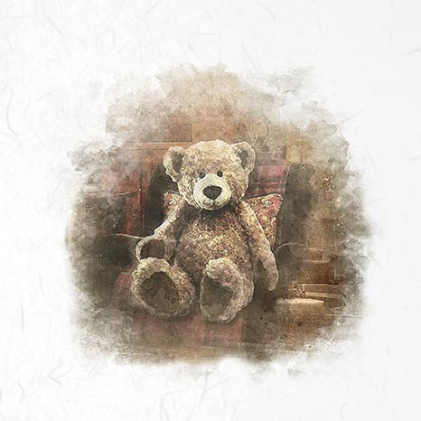 ITD Collection Teddy Bear Decoupage Rice Paper Set – 6 Designs (RSM024)